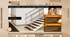 Desktop Screenshot of holzstufen24.de